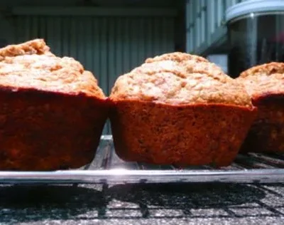 Healthy Whole Wheat Banana Flaxseed Muffins Recipe