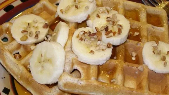 Healthy Whole Wheat and Flaxseed Waffles Recipe