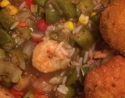 Heart Healthy Shrimp Gumbo With Cajun Spice