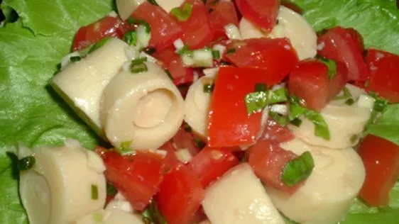 Hearts Of Palm Parmesan Salad