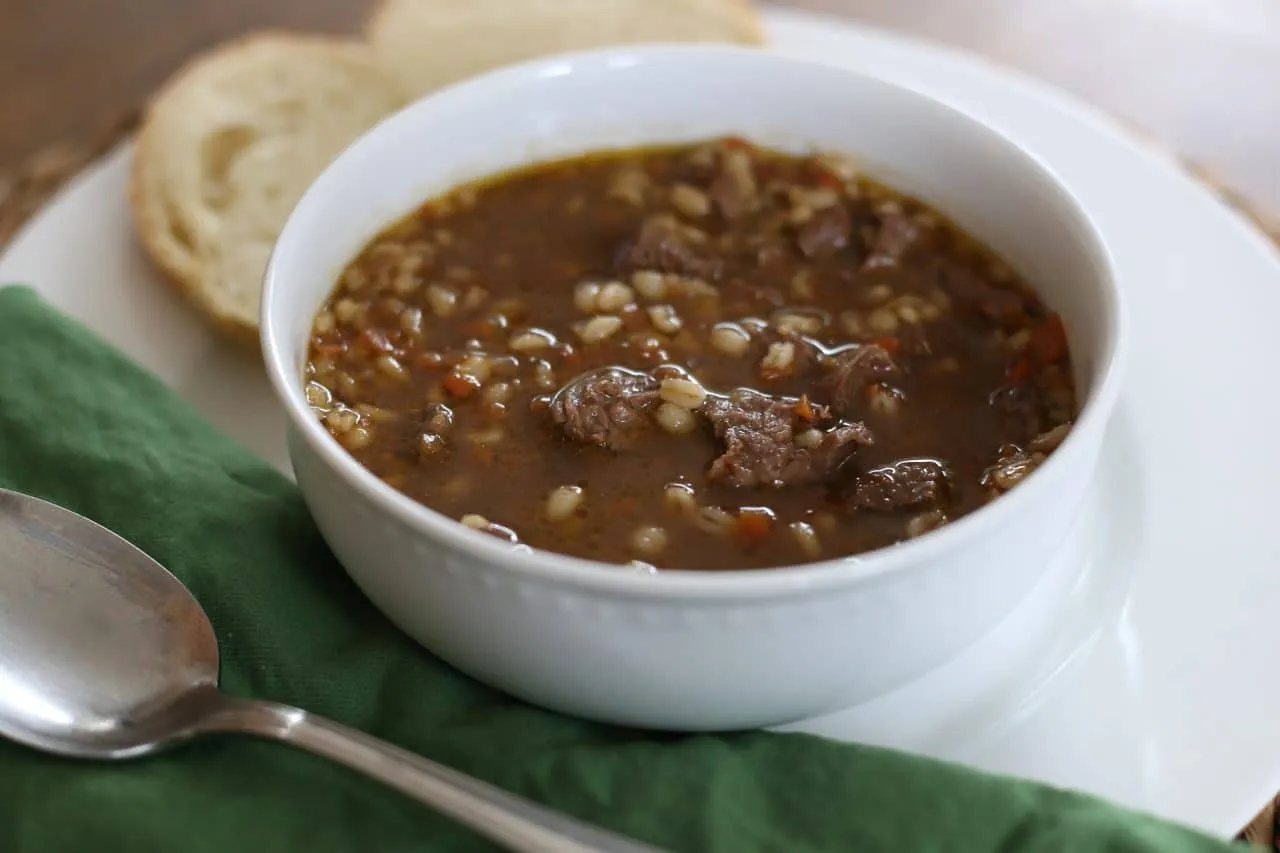 Heartwarming Beef Barley Soup