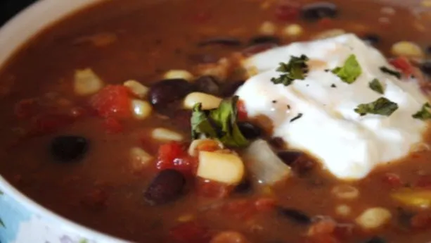 Hearty Black Bean Chowder – Crock Pot