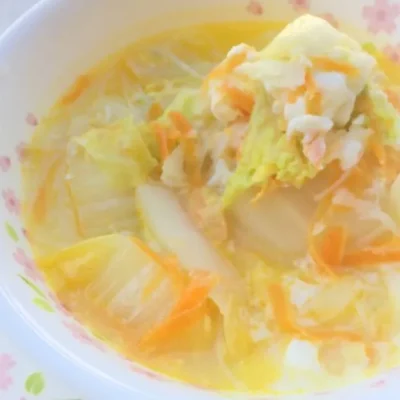 Hearty Cabbage And Vermicelli Noodle Soup Recipe