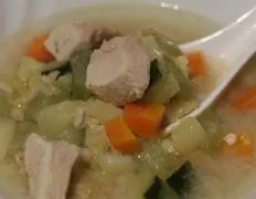 Hearty Chicken And Vegetable Soup