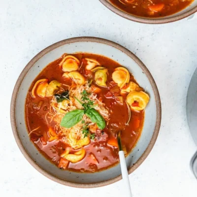 Hearty Italian Tortellini Soup Recipe