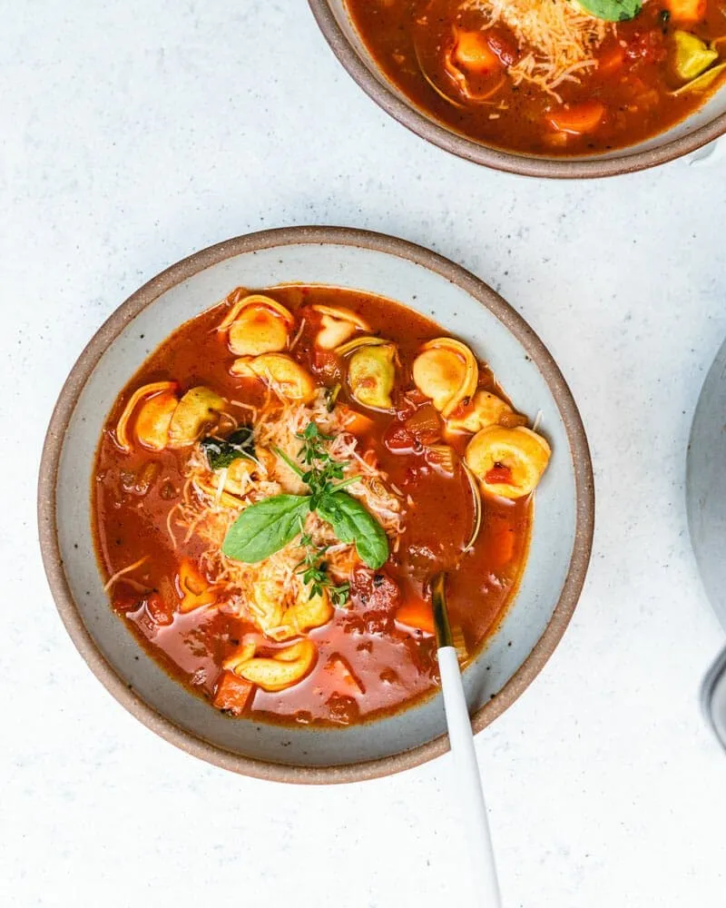 Hearty Italian Tortellini Soup Recipe