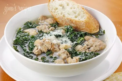 Hearty Kale, White Bean, and Turkey Sausage Soup Recipe