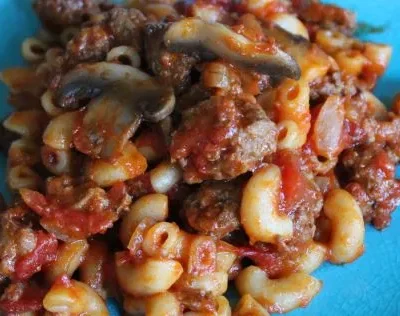 Hearty Macaroni And Beef