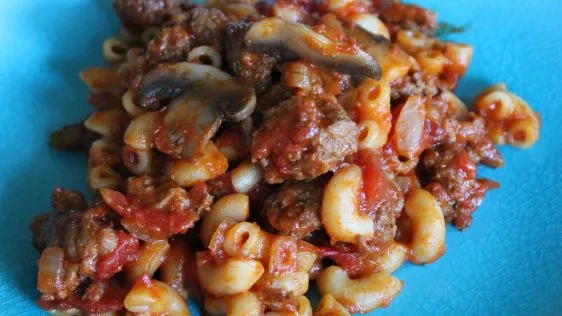 Hearty Macaroni And Beef