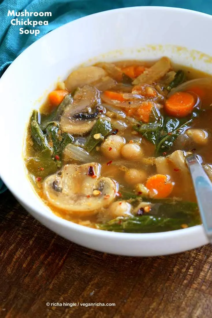 Hearty Mushroom and Vegetable Soup Recipe