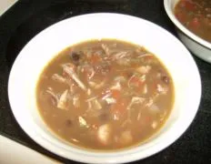 Hearty Southwest Chicken And Black Bean Soup Recipe