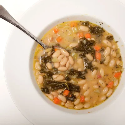 Hearty Tuscan-Style White Bean Soup Recipe