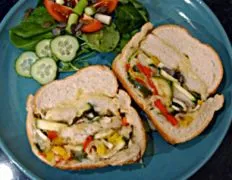 Hearty Veggie-Packed Stuffed Bread Recipe