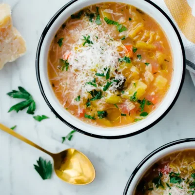 Hearty Veggie Soup  Perfect For Cold Winter