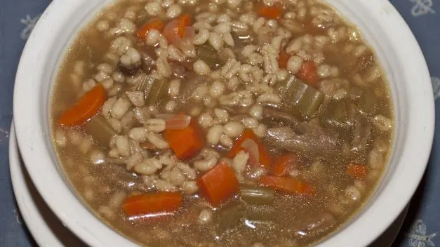 Hearty Wild Mushroom and Barley Soup Recipe