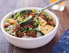 Hearty Zucchini and Beef Bake: A Family Favorite Casserole
