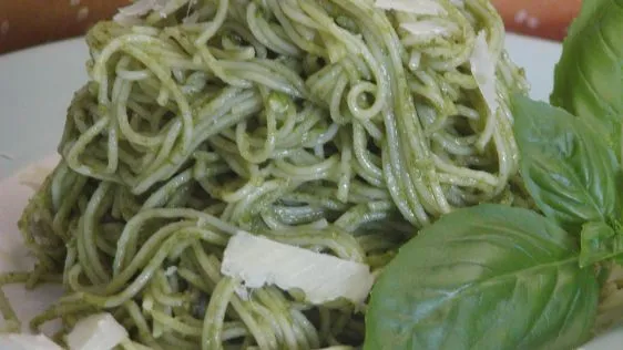 Heavenly Pasta With Pesto