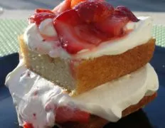 Heavenly Whipped Cream and Strawberry Delight