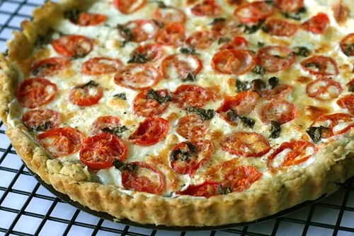 Heirloom Tomato and Fresh Mozzarella Tart Recipe