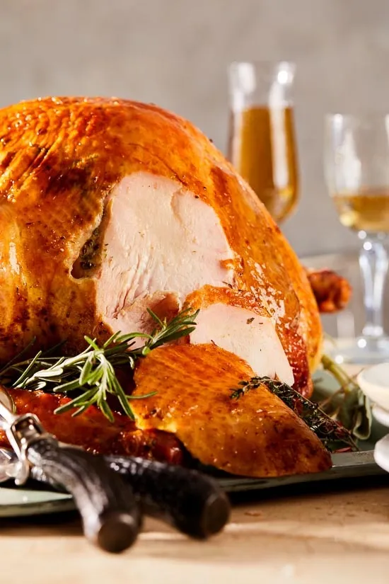 Herb And Salt-Rubbed Dry Brine Turkey