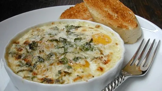 Herb Baked Eggs