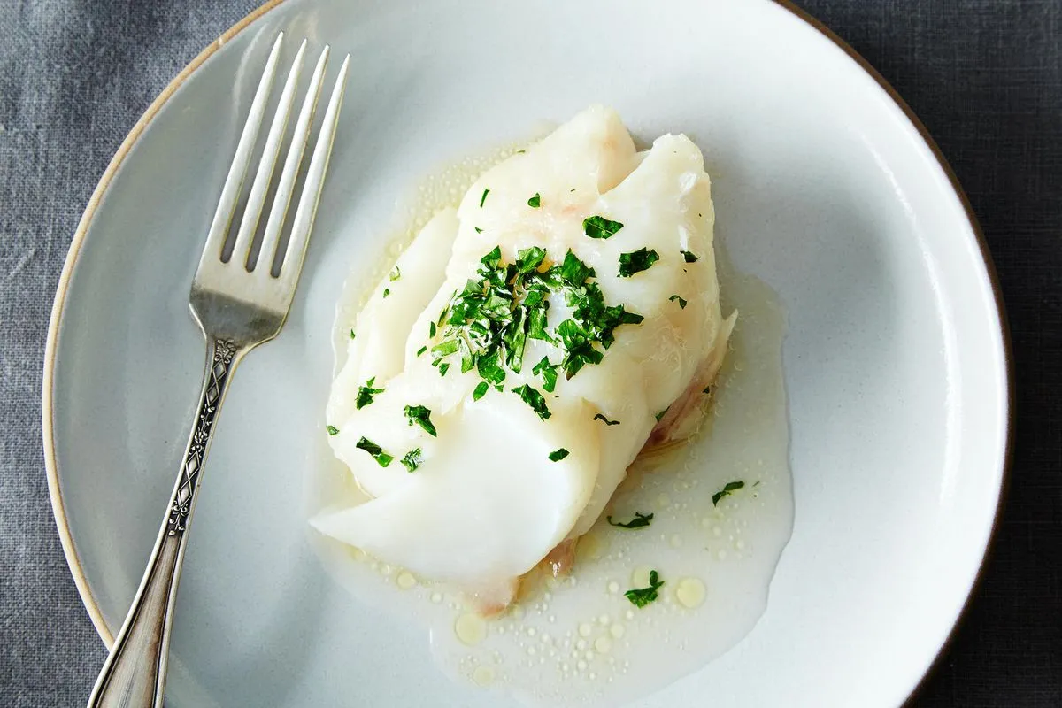 Herb Butter For Fish Fillets Flounder