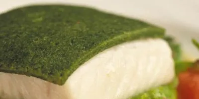 Herb Crusted Halibut