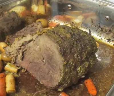 Herb-Crusted Roast Beef