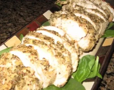 Herb Crusted Turkey Tenderloin