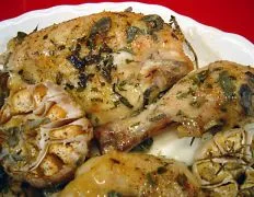 Herb Roasted Chicken With Garlic