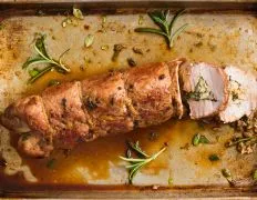 Herb-Stuffed Pork Tenderloin