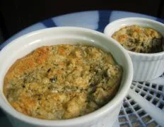 Herbed Eggplant Aubergine Souffle