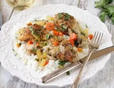 Herbed Lemon Chicken In A Crock Pot / Slow