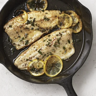 Herbed Trout With Lemon Butter