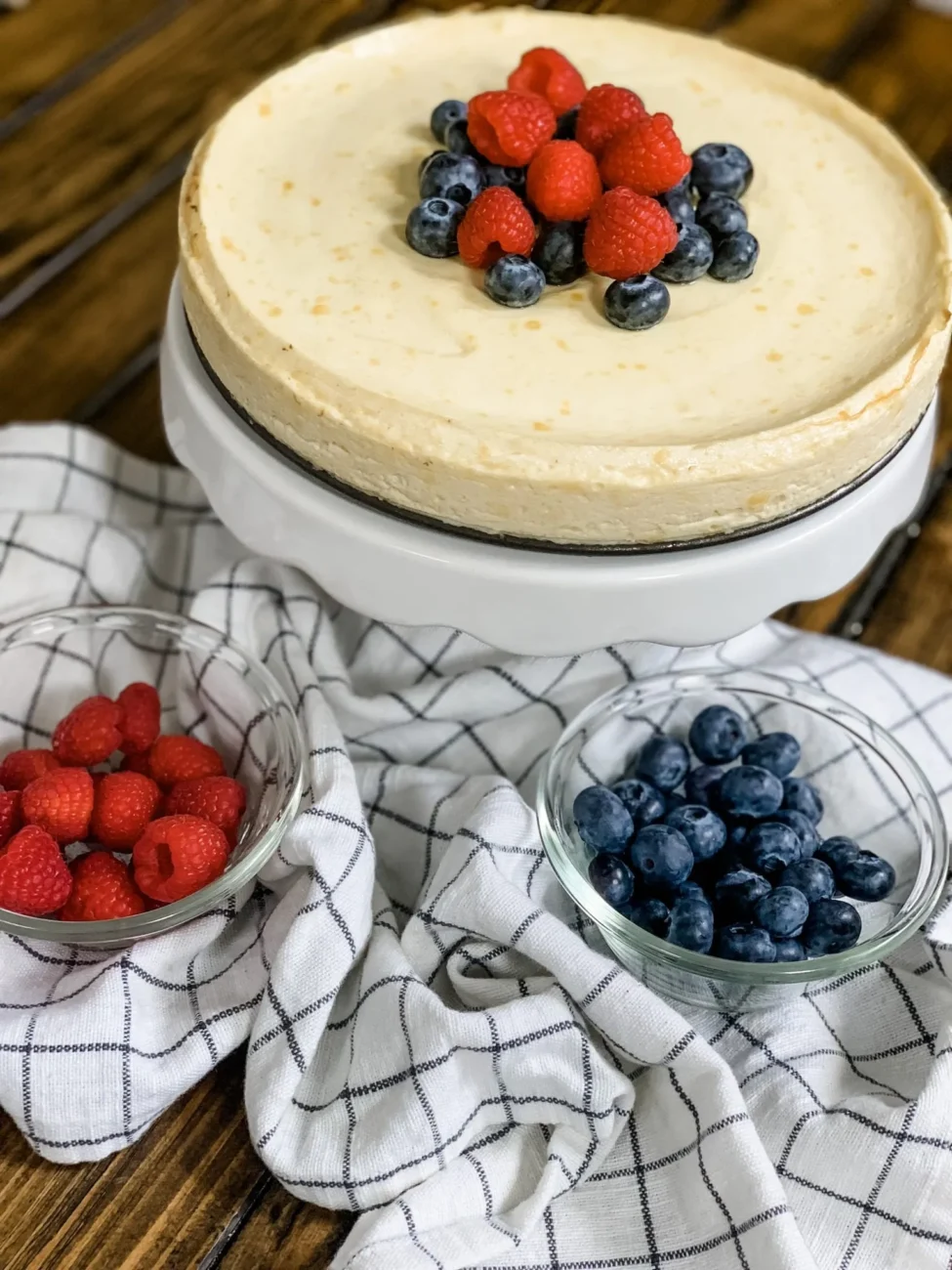 High Protein No Guilt Skinny Cheesecake