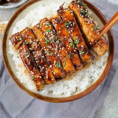 Hoisin Braised Tempeh And Chinese