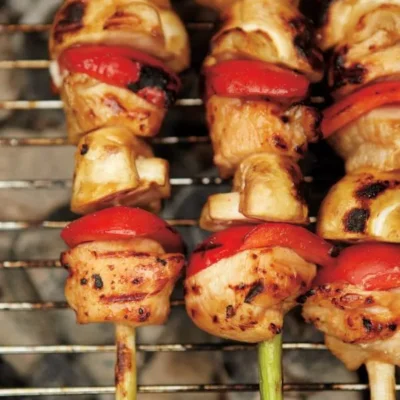 Hoisin Chicken Kebabs