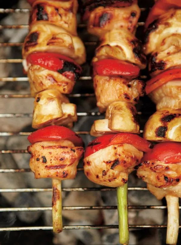 Hoisin Chicken Kebabs