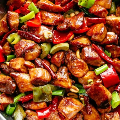 Hoisin Glazed Spicy Chicken Stir-Fry Recipe