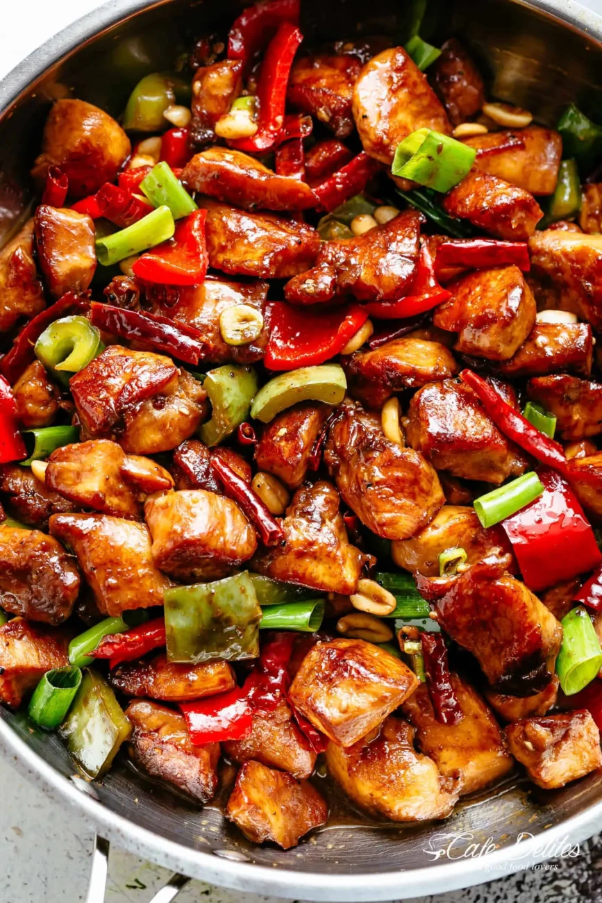 Hoisin Glazed Spicy Chicken Stir-Fry Recipe