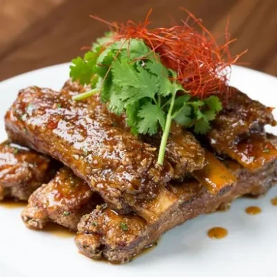 Hoisin-Glazed Sticky Spareribs Recipe