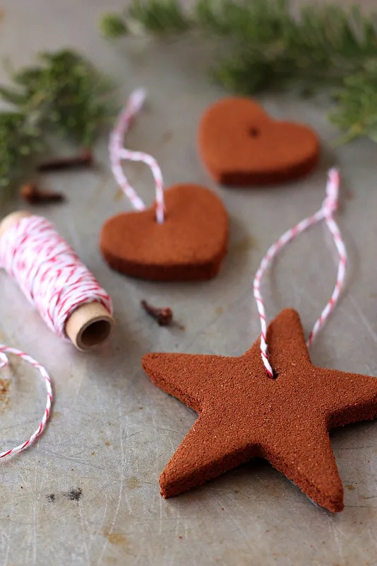 Holiday Cinnamon Ornaments