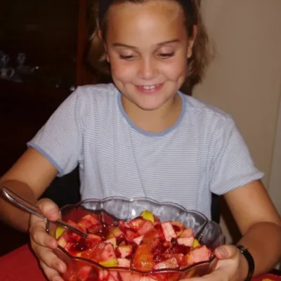 Holiday Cranberry Fruit Salad