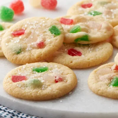 Holiday Gumdrop Cookies