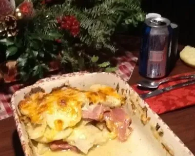 Holiday Ham Leftover Casserole