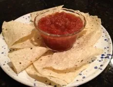 Home Made Saucy Mexican Taco Salsa