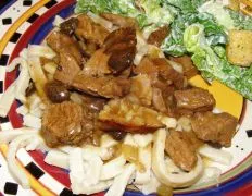 Home-Style Beef-N-Noodles W/Mushrooms