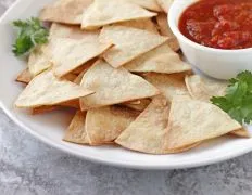 Homemade Baked Tortilla Chips