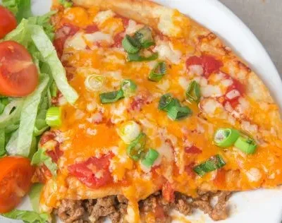 Homemade Copycat Taco Bell Mexican Pizza Recipe