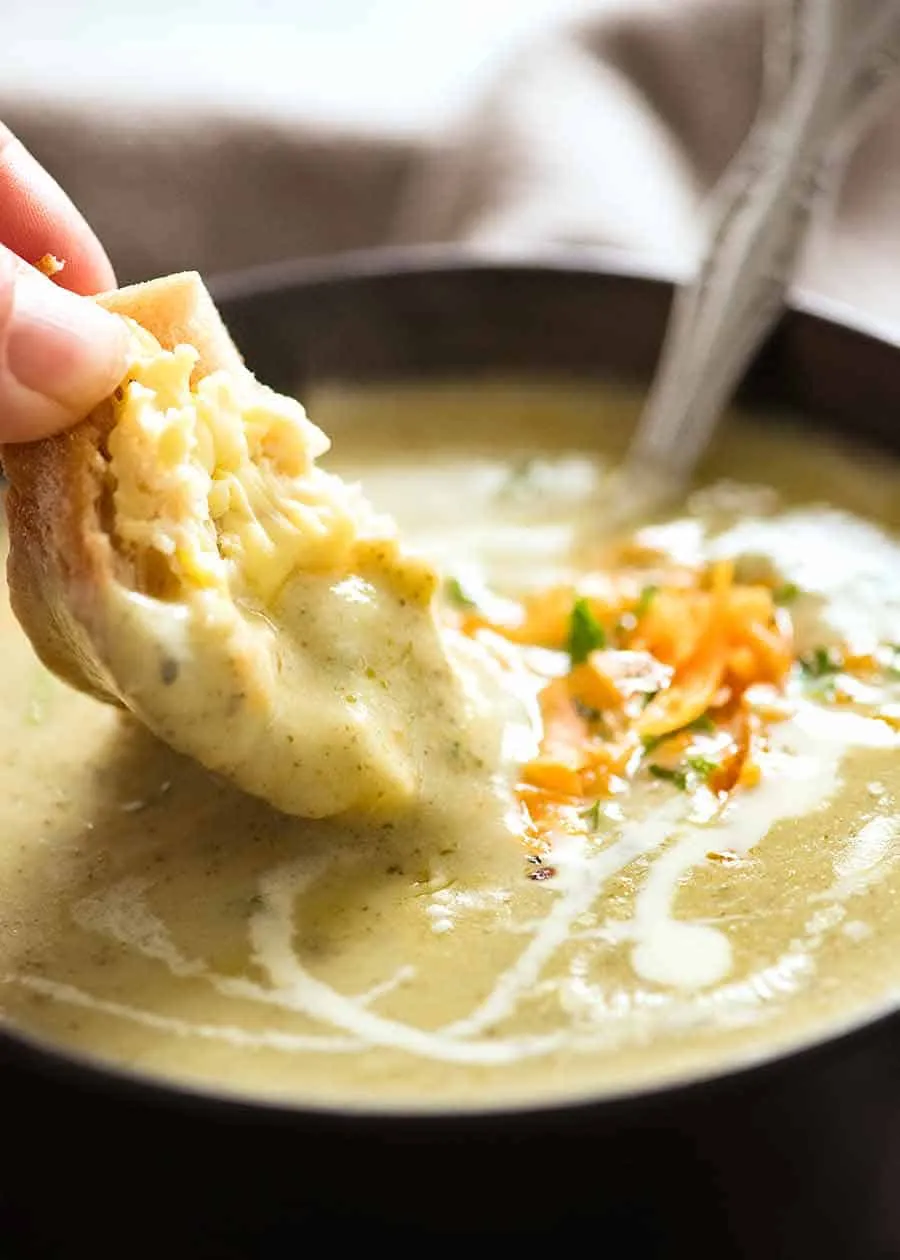 Homemade Cream Of Broccoli Soup